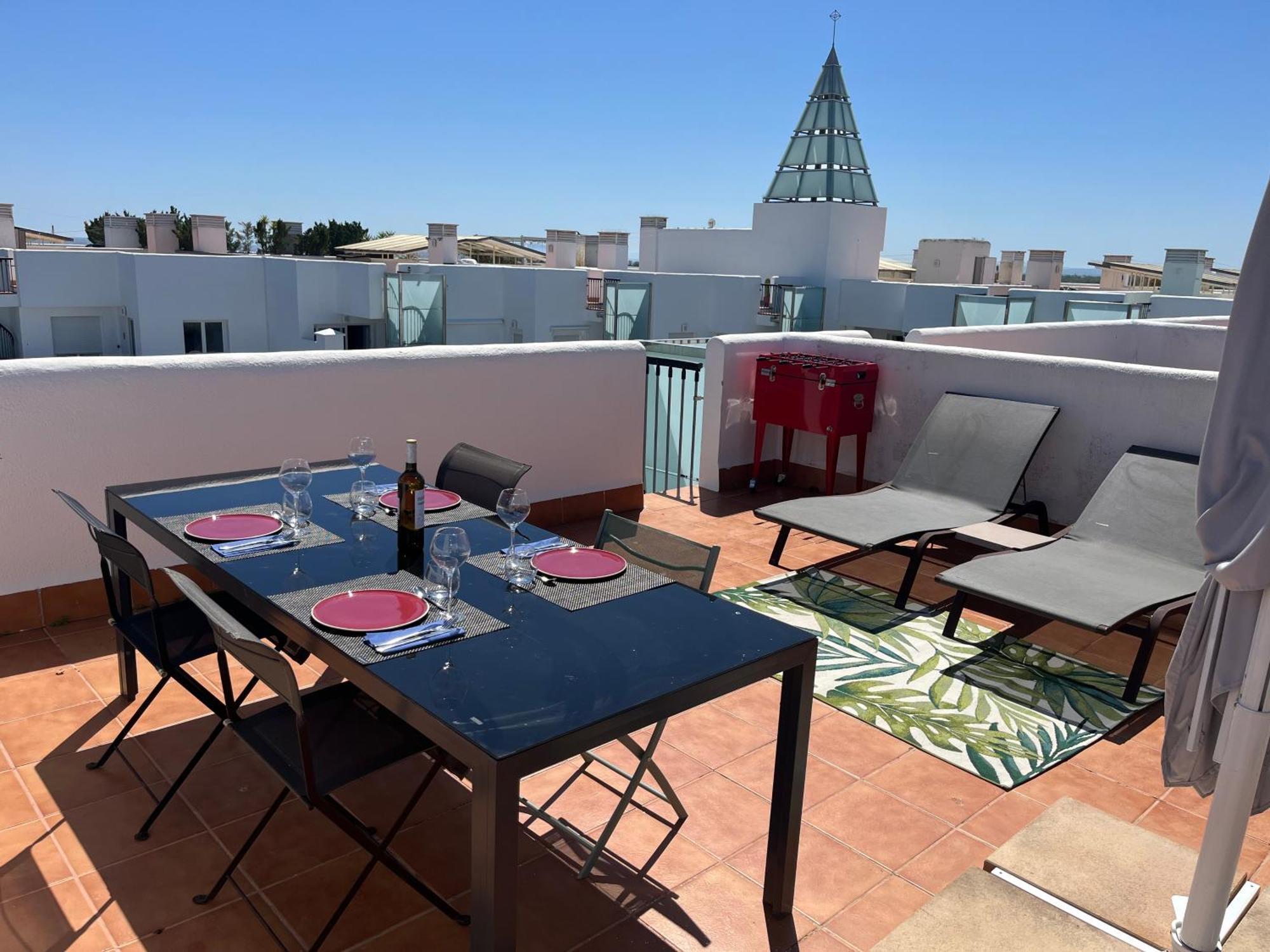 Appartement Avec Terrasse Sur Le Toit Vue Mer 罗萨斯 外观 照片